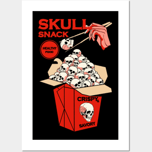 Skull Snack Posters and Art